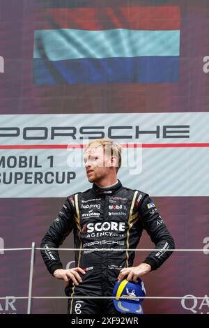 Spielberg, Austria. 30 giugno 2024. #12 Larry Ten Voorde (NL, Schumacher CLRT), Porsche Mobil 1 Supercup al Red Bull Ring il 30 giugno 2024 a Spielberg, Austria. (Foto di HOCH ZWEI) credito: dpa/Alamy Live News Foto Stock