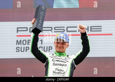 Spielberg, Austria. 30 giugno 2024. #16 Mathys Jaubert (F, Martinet di Almeras), Porsche Mobil 1 Supercup al Red Bull Ring il 30 giugno 2024 a Spielberg, Austria. (Foto di HOCH ZWEI) credito: dpa/Alamy Live News Foto Stock