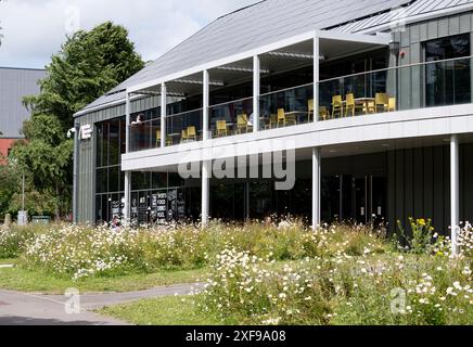 Aston University Students Union Building, Birmingham, West Midlands, Inghilterra, Regno Unito Foto Stock