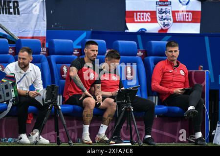 GELSENKIRCHEN, GERMANIA - GIUGNO 30: Assistente allenatore della Slovacchia Marek Hamsik durante il turno di UEFA EURO 2024 del 16 incontro tra Inghilterra e Slovacchia alle ore Foto Stock