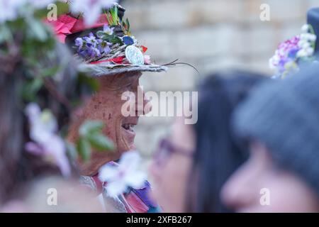Uomini Morris, May Morning, Oxford Foto Stock