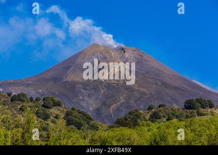 Geografia / viaggi, Italia, Sicilia, Etna, DIRITTI AGGIUNTIVI-CLEARANCE-INFO-NON-DISPONIBILE Foto Stock