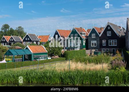 Geografia / viaggi, Paesi Bassi, vista sul villaggio storico di Havenbuurt, Marken Island, Olanda settentrionale, DIRITTI AGGIUNTIVI-INFORMAZIONI-NON-DISPONIBILI Foto Stock