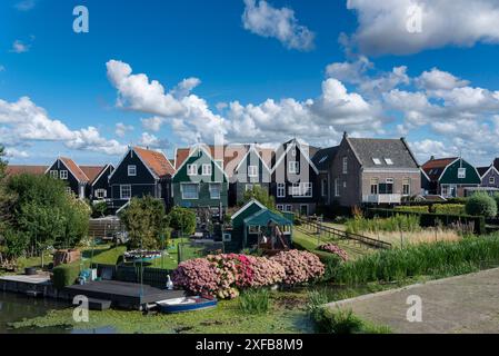 Geografia / viaggi, Paesi Bassi, vista sul villaggio storico di Havenbuurt, Marken Island, Olanda settentrionale, DIRITTI AGGIUNTIVI-INFORMAZIONI-NON-DISPONIBILI Foto Stock