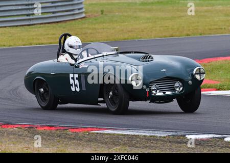 Patrick Blakeney-Edwards, Michael Boeck, Frazer Nash targa Florio MkII, MRL RAC Woodcote Trophy e Stirling Moss Trophy per Pre-'56 e Pre-'61 Sports CA Foto Stock