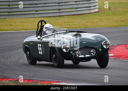 Patrick Blakeney-Edwards, Michael Boeck, Frazer Nash targa Florio MkII, MRL RAC Woodcote Trophy e Stirling Moss Trophy per Pre-'56 e Pre-'61 Sports CA Foto Stock