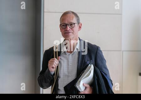 Fraktionssitzung SPD-Bundestagsfraktion Fraktionssitzung SPD-Bundestagsfraktion, Michael Müller, MDB Berlino GER *** riunione del gruppo parlamentare SPD riunione del gruppo parlamentare SPD gruppo parlamentare SPD SPD, Michael Müller, MDB Berlino GER Foto Stock