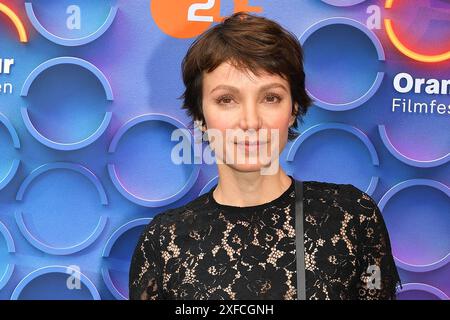 Julia Koschitz beim ZDF Get Together Empfang am 2.07.2024 im Rahmen vom Filmfest Muenchen Foto Stock