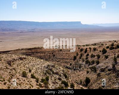 Valley vicino al monumento nazionale di Vermillion Foto Stock