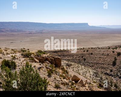 Valley vicino al monumento nazionale di Vermillion Foto Stock