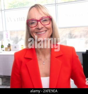 Louise Minchin, personaggio televisivo, giornalista e scrittrice Foto Stock