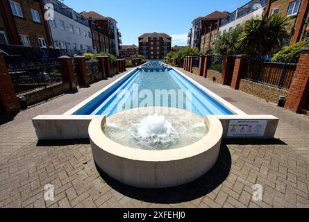 Sovereign Harbour Housing Development, Eastbourne East Sussex Foto Stock