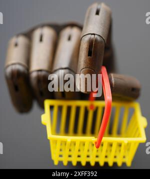 Einkaufen GER, Deutschland, 20240702 Symbolbild, menschenleer, *** Shopping GER, Germania, 20240702 immagine simbolica, deserta, Foto Stock