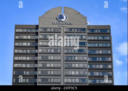 Hotel Double Tree by Hilton, Windsor, Canada Foto Stock