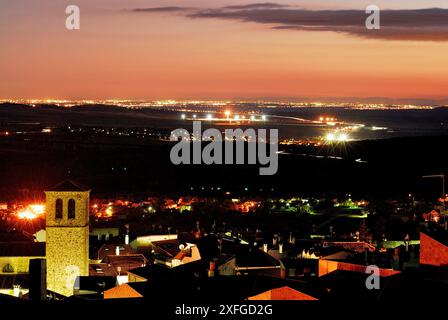 Chiesa di nostra Signora di Asuncion a Miraflores de la Sierra, Madrid, Spagna Foto Stock