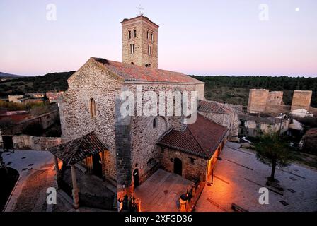 Chiesa di Santa Maria del Castillo di Buitrago del Lozoya, Madrid, Spagna Foto Stock