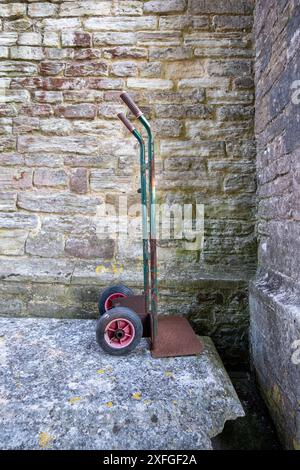 Carrello per carichi pesanti Foto Stock