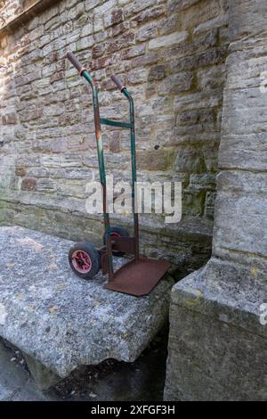 Carrello per carichi pesanti Foto Stock