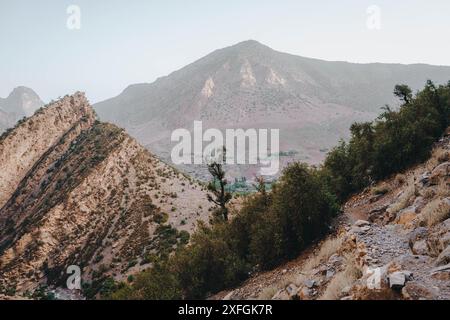 Taghia zawyat Ahansal - Tadla Azilal Marocco. Foto Stock