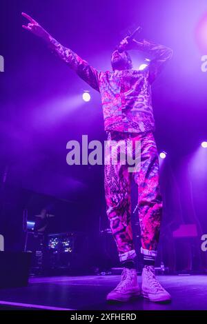 Edimburgo, Scozia. 3 luglio 2024. Kasabian suona dal vivo a Edimburgo a sostegno del loro nuovo album "Happenings" che uscirà il 5 luglio. Credito Kasabian: Raymond Davies / Alamy Live News Foto Stock