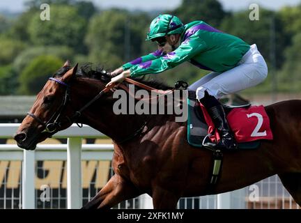 Foto del file datata 15-06-2024 di Praga, che può fare un ritorno a Sandown con le Davies Insurance Solutions Gala Stakes. Data di pubblicazione: Giovedì 4 luglio 2024. Foto Stock