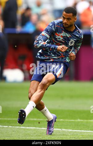 Monaco, Germania. 2 luglio 2024. UEFA Euro 2024 Round of 16 tra ROMANIA e PAESI BASSI all'Allianz Arena di Monaco, Germania crediti: Mickael Chavet/Alamy Live News Foto Stock