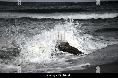 Scorci del mare a Lido di Dante, Ravenna Foto Stock
