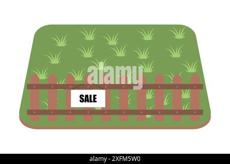 Posizione del marcatore sulla mappa sul monitor del notebook. Concetto di geolocalizzazione. Illustrazione Vettoriale