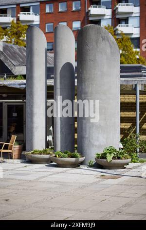 Sølund Plejecenter, casa di riposo, progettata da Stadsarkitektens Direktorat, costruita nel 1976-1981; Copenaghen, Danimarca Foto Stock