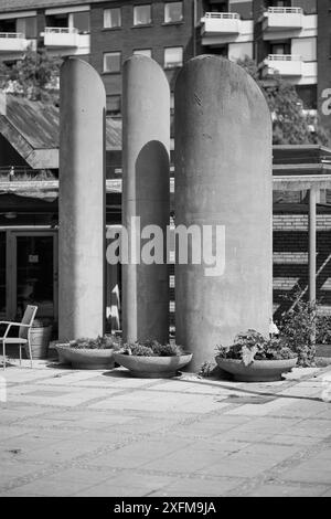 Sølund Plejecenter, casa di riposo, progettata da Stadsarkitektens Direktorat, costruita nel 1976-1981; Copenaghen, Danimarca Foto Stock