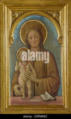 Tadini Madonna. Museo: Accademia Tadini, Lovere. Autore: JACOPO BELLINI. Foto Stock