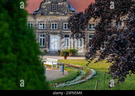 Bilder aus dem Schloßpark Blankenburg Foto Stock