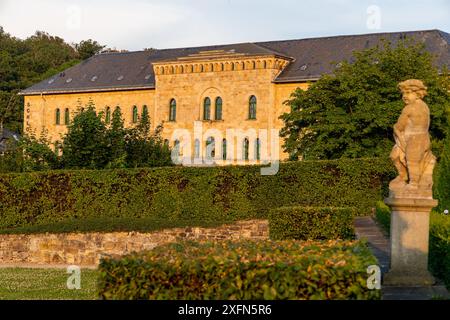 Bilder aus dem Schloßpark Blankenburg Foto Stock