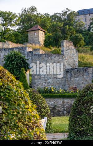 Bilder aus dem Schloßpark Blankenburg Foto Stock