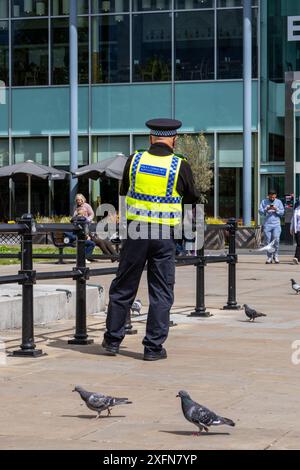Scene di strada intorno a Newcastle upon Tyne Foto Stock