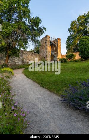 Bilder aus dem Schloßpark Blankenburg Foto Stock