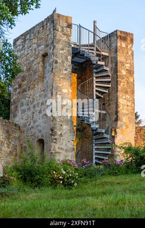 Bilder aus dem Schloßpark Blankenburg Foto Stock