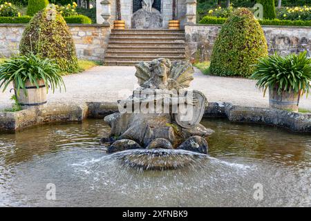 Bilder aus dem Schloßpark Blankenburg Foto Stock