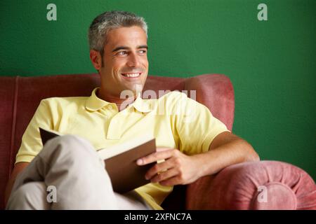 Sala Lettura, spa-relais. Lierganes hotel e spa, Cantabria, SPAGNA Foto Stock