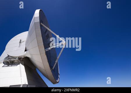 Il Large Millimeter Telescope Alfonso Serrano, grande radiotelescopio, vulcano Sierra Negra, Puebla, Messico (vedi descrizione). Scienza e tecnologia Foto Stock