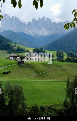 Magdalenaweg, 39040 Santa Maddalena alta, Südtirol Foto Stock