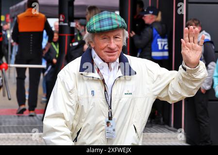 Silverstone, Regno Unito. 5 luglio 2024. Jackie Stewart (GBR). Formula 1 World Championship, Rd 12, Gran Premio di Gran Bretagna, venerdì 5 luglio 2024. Silverstone, Inghilterra. Crediti: James Moy/Alamy Live News Foto Stock