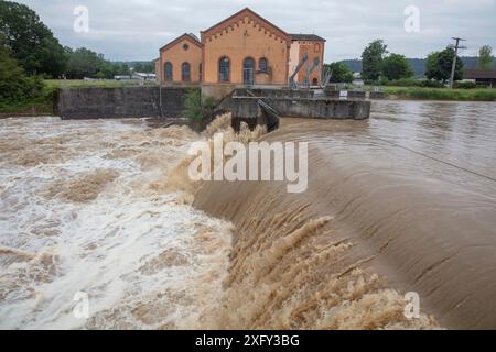 Allagamento, blocco Foto Stock