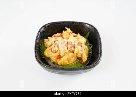 Vongole giapponese sottaceto, primo piano delle vongole Foto Stock