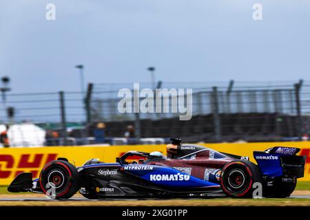 Silverstone, Regno Unito. 5 luglio 2024. Durante le prove libere del giorno 2, venerdì 5 luglio 2024, del Gran premio di gran bretagna 2024 di formula 1 qatar Airways, in programma sul circuito di silverstone dal 5 al 7 luglio 2024 (Photo bby Alessio De Marco/Sipa USA) crediti: SIPA USA/Alamy Live News Foto Stock