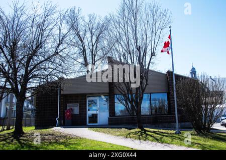 Ufficio postale in rue Lauze a Sainte-Croix, Quebec, Canada Foto Stock