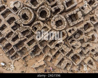 Sito archeologico di Son Real, necropoli talayotica del 7th° secolo a.C., Santa Margarita, Maiorca, Isole Baleari, Spagna Foto Stock