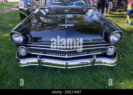 1955 Ford Ranch Wagon, convertito, Pasco 4 luglio celebrazioni, Washington, USA Foto Stock