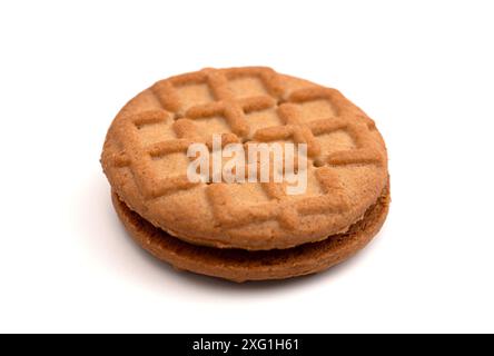 Biscotti dolci al burro di arachidi e biscotti al biscotto Foto Stock