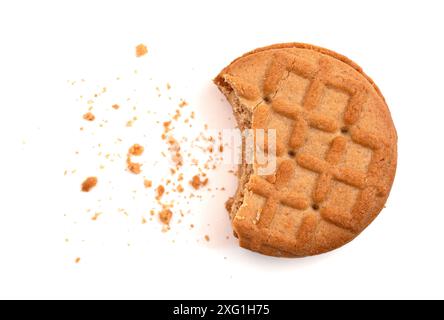 Biscotti dolci al burro di arachidi e biscotti al biscotto Foto Stock